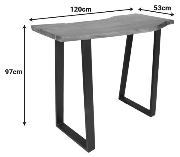 Τραπέζι μπαρ Miles Καφέ 120x53x97 cm