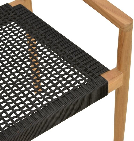 Καρέκλα Lengan Μαύρο 54x52x80 cm