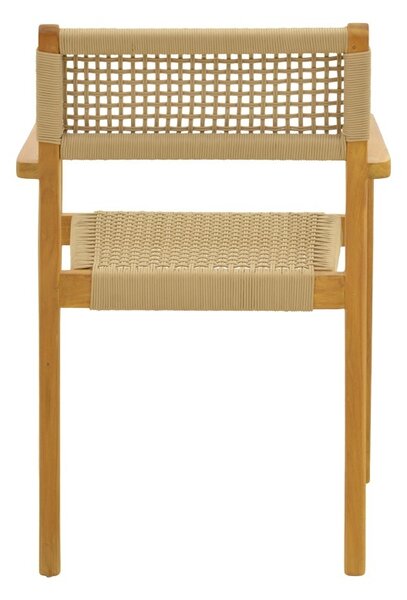 Καρέκλα Lengan Μπεζ 54x52x80 cm
