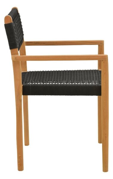 Καρέκλα Lengan Μαύρο 54x52x80 cm