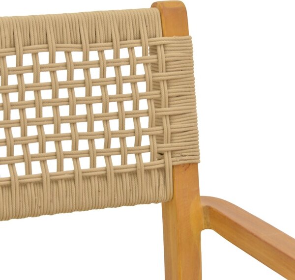 Καρέκλα Lengan Μπεζ 54x52x80 cm