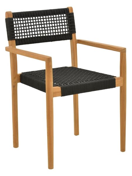 Καρέκλα Lengan Μαύρο 54x52x80 cm