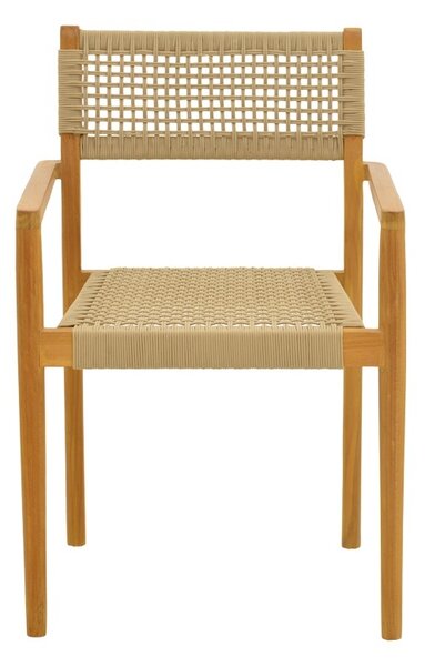 Καρέκλα Lengan Μπεζ 54x52x80 cm