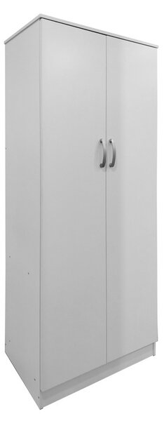 Ντουλάπα με 6 Πόρτες, Athos II, V7, Λευκό, 240x42x240 cm