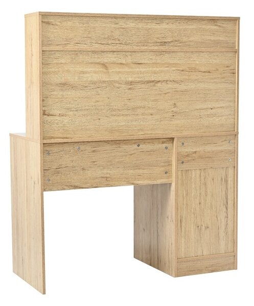 Γραφείο με ράφι Secreta, Pako World, Καρυδί, 110x50x135 cm