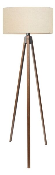 Φωτιστικό Δαπέδου PWL-1059, Pako World, E27, Κρεμ-Καρυδί, 38x38x140 cm