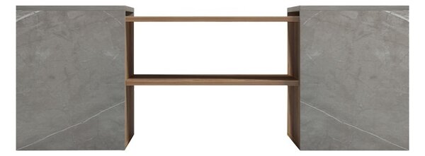 Σετ τραπεζάκια σαλονιού 3 τεμ. Morfi Καφέ 105x45x37 cm