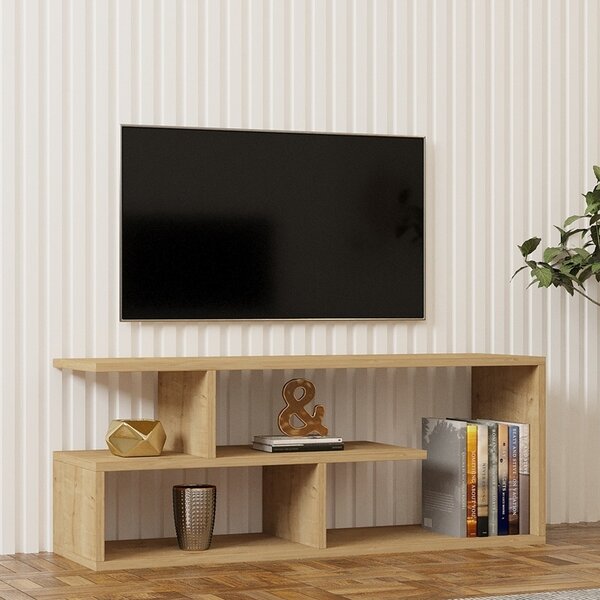 Έπιπλο TV Waldo Pako World Φυσικό 100x29.5x40 cm