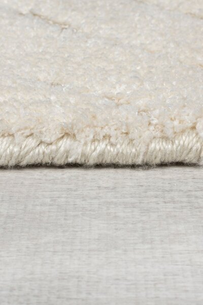 Χαλί διάδρομος Remy κυκλικό Knit Κρεμ 80x300 cm, Flair Rugs