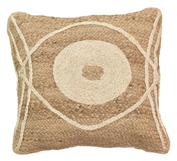 Διακοσμητικό μαξιλαράκι από ρατάν Foliens Boho Pako World Natural 45x45x2.5 cm