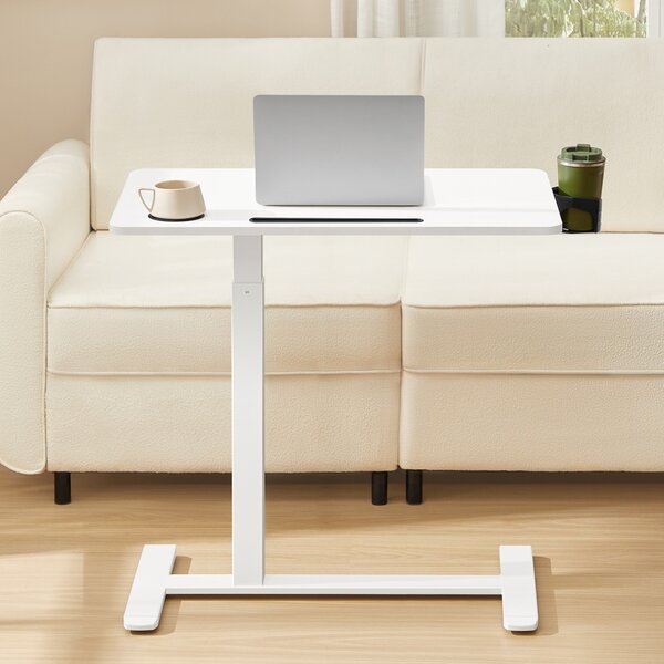 Τραπεζάκι laptop Vasagle Λευκό 80x45x102 cm