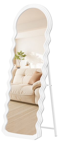 Επιδαπέδιος καθρέφτης Songmics Λευκό 50x4.7x160 cm