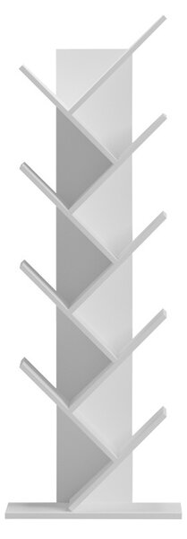 Βιβλιοθήκη Fyllo, Λευκή, 50x25x141.5 cm
