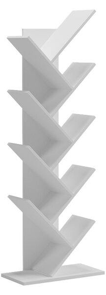 Βιβλιοθήκη Fyllo, Λευκή, 50x25x141.5 cm