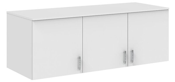 Ντουλάπα με 3 Πόρτες, Royal, Λευκό, 150x58x230 cm