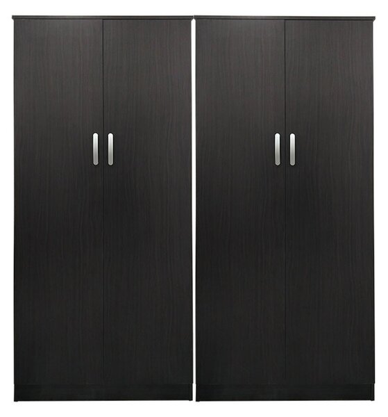 Ντουλάπα με 4 Πόρτες, Athos I, V1, Wenge, 160x42x180 cm