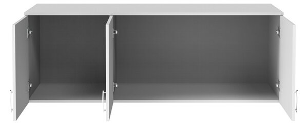 Κρεμαστό Ντουλάπι, Royal, Λευκό, 150x58x53 cm