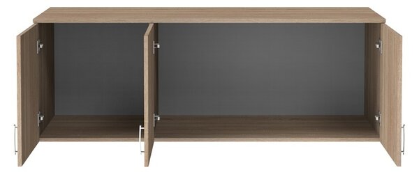Κρεμαστό Ντουλάπι, Royal, Δρυς, 150x58x53 cm