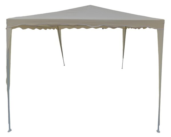 Κιόσκι κήπου, Gazebo, Μπεζ, 300x300x250 cm