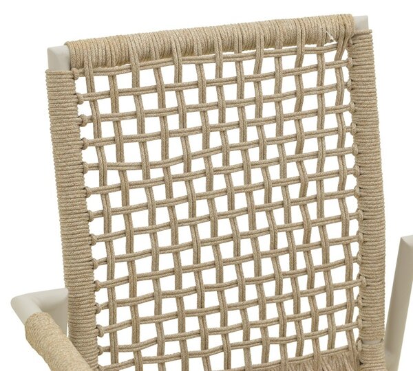 Καρέκλα κήπου, Esence, Μπεζ, 56x61.5x87.5 cm