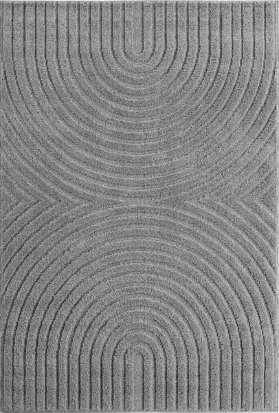 Χαλί Διαδρόμου Art boho V2 Ασημί 60x110 cm