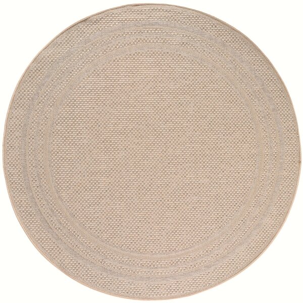 Στρογγυλό Χαλί Desert V4 Μπεζ 120x120 cm