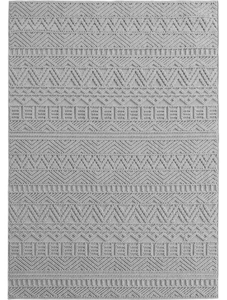 Χαλί Διαδρόμου Helix etno V3 Ασημί 60x110 cm