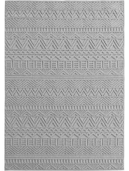 Χαλί Διαδρόμου Helix etno V3 Ασημί 60x110 cm
