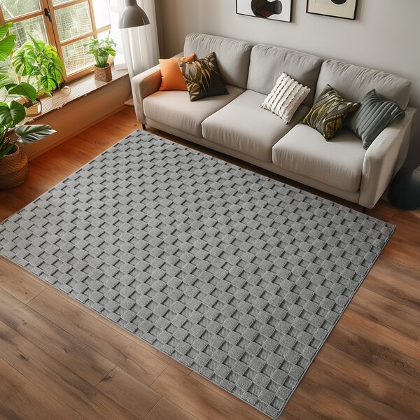 Χαλί Helix V4 Ασημί 120x170 cm