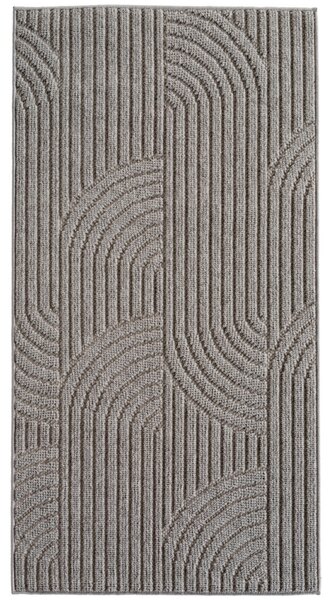 Χαλί Διαδρόμου Helix V2 Ασημί 80x150 cm