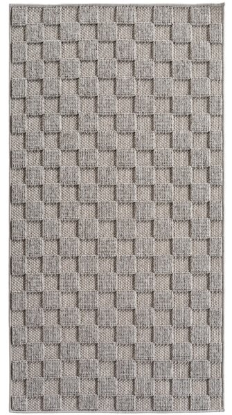 Χαλί Διαδρόμου Helix V4 Ασημί 80x150 cm