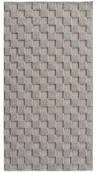 Χαλί Διαδρόμου Helix V4 Ασημί 80x150 cm