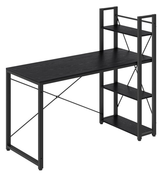 Γραφείο Vasagle Μαύρο 137.2x60x118.7 cm