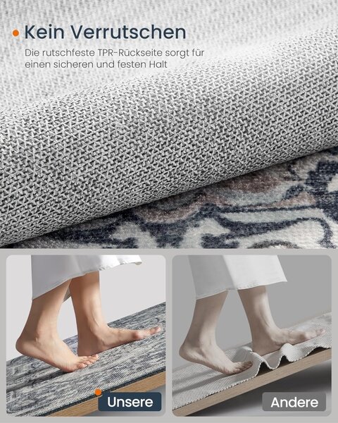 Χαλί Songmics Γκρι 230x160 cm