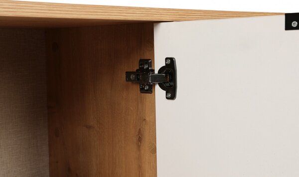 Κονσόλα Clara Console - Oak, Λευκό