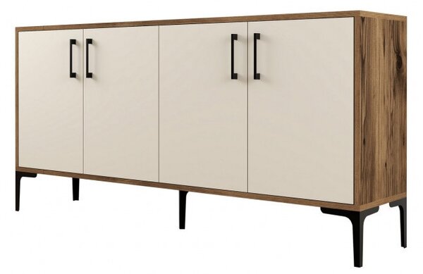 Κονσόλα Kiev 160 - Walnut, Cream