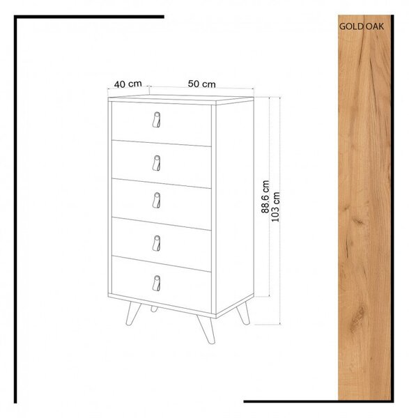 Ντουλάπα Dresser Frenzu
