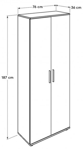 Παπουτσοθήκη SHC-529-BB-2