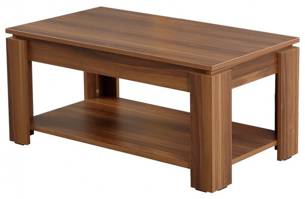 Τραπεζάκι σαλονιού Shelf - Walnut