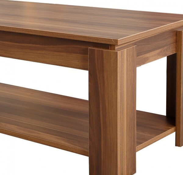 Τραπεζάκι σαλονιού Shelf - Walnut
