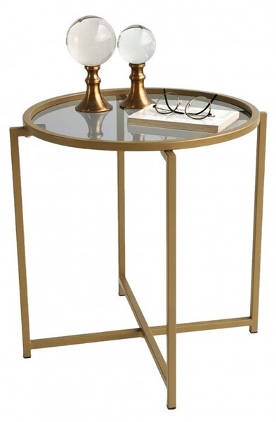 Τραπεζάκι σαλονιού S407K - Gold