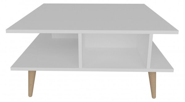 Τραπεζάκι σαλονιού Akya Coffee Table - Λευκό