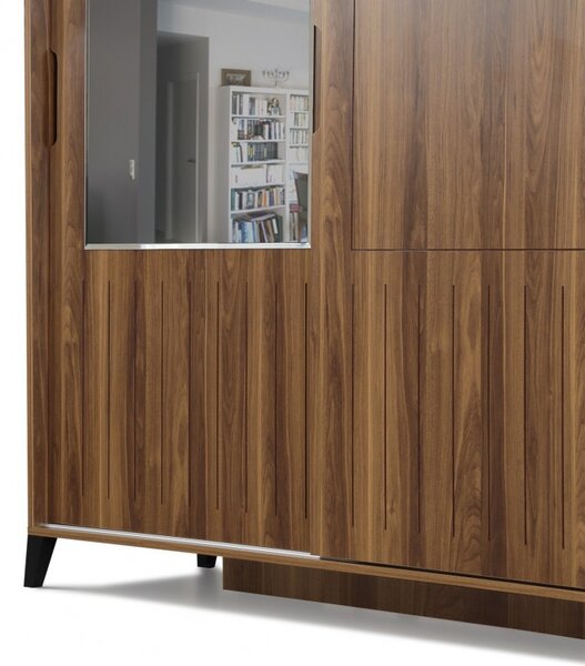 Ντουλάπα Pasific Home Fuga - 120 Ceviz Dolap