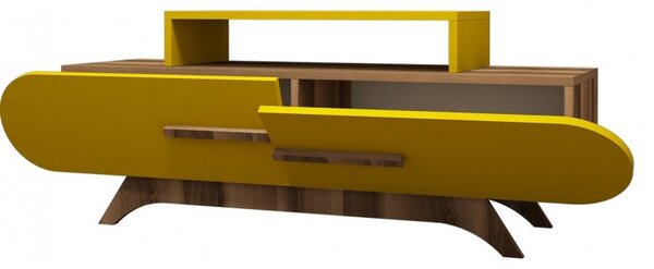 Έπιπλο TV Rose-Walnut, Yellow
