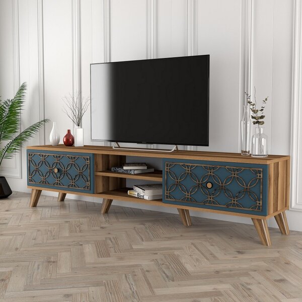 Έπιπλο TV Class-Walnut, Chalcedony