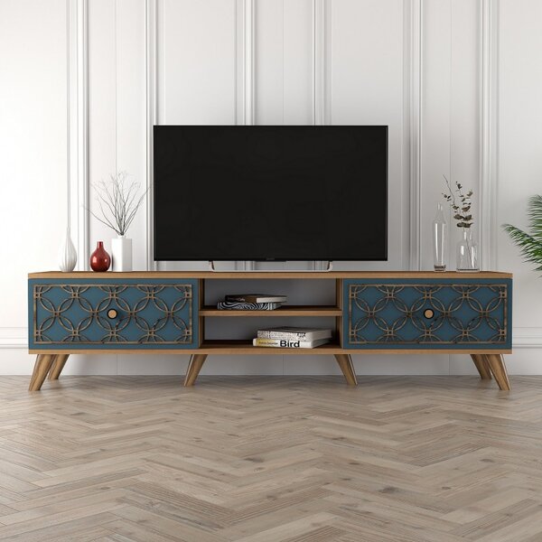 Έπιπλο TV Class-Walnut, Chalcedony