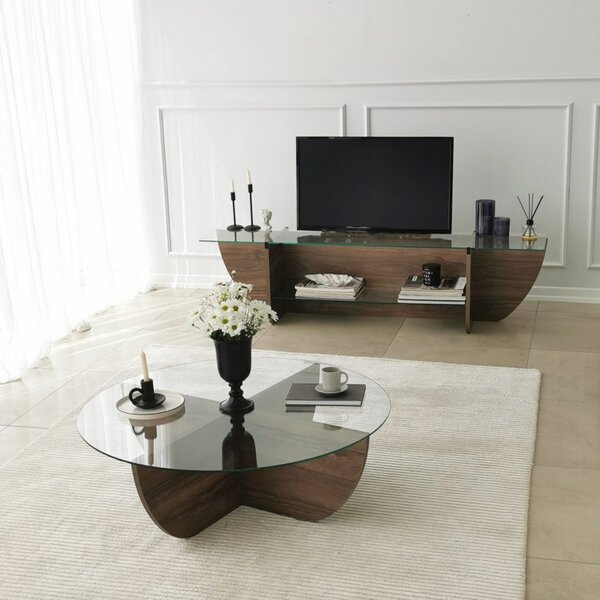 Έπιπλο TV Lily-Walnut