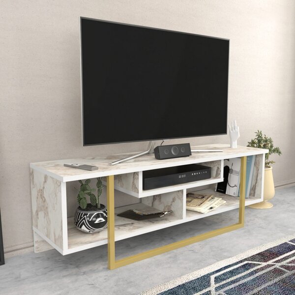 Έπιπλο TV Asal 120 - Ephesus, Gold