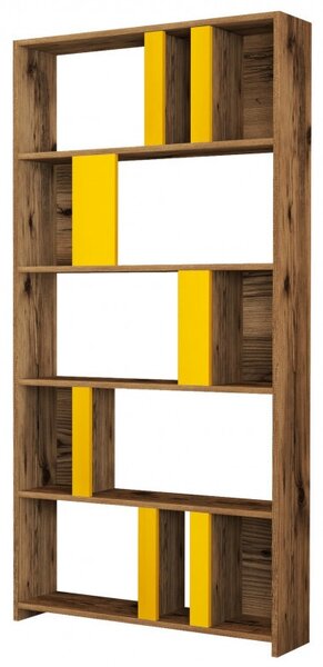 Βιβλιοθήκη Lima - Walnut, Yellow