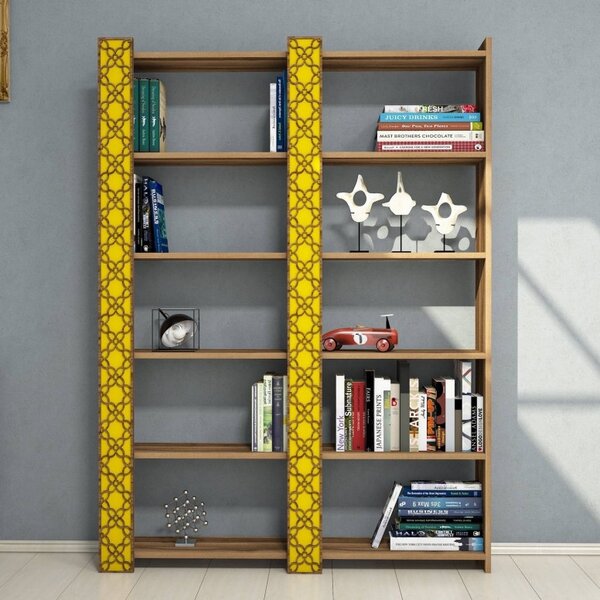 Βιβλιοθήκη City 2 - Walnut, Yellow